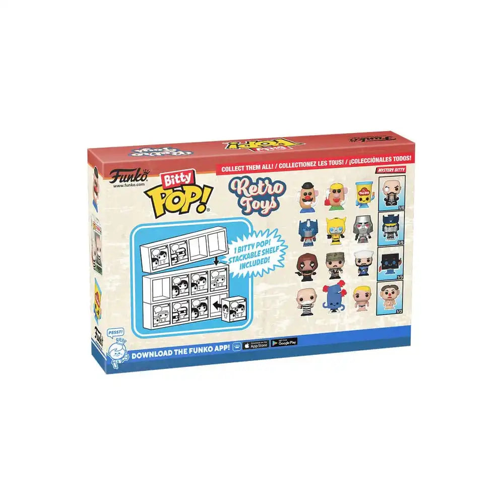 Retro Toys Bitty POP! Vinyl Figuren 4er-Pack Transformers 2,5 cm - Smalltinytoystore