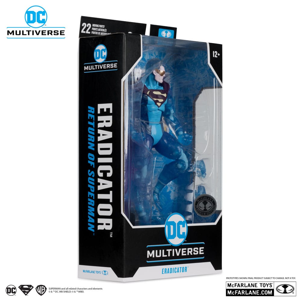 Return of Superman DC Multiverse Actionfigur Eradicator (Platinum Edition) 18 cm - Smalltinytoystore