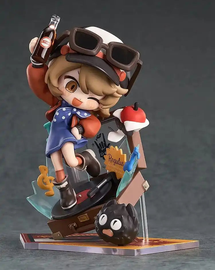 Reverse: 1999 PVC Statue Qset+ Regulus 14 cm - Smalltinytoystore