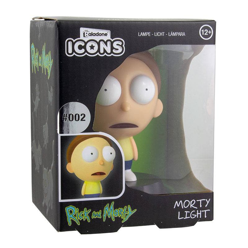 Rick & Morty 3D Icon Lampe Morty 10 cm - Smalltinytoystore