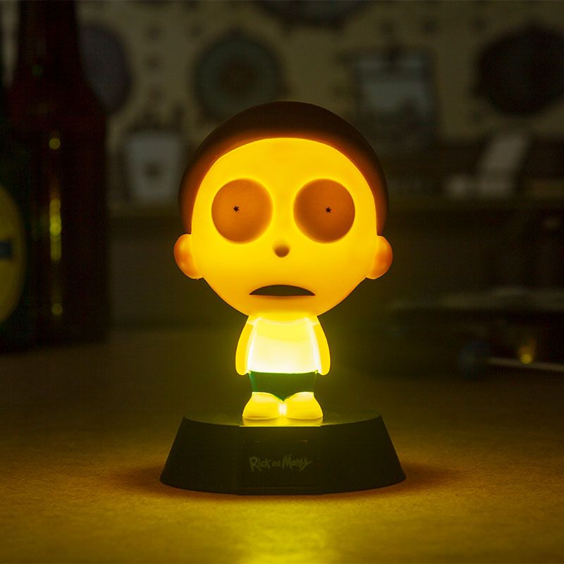 Rick & Morty 3D Icon Lampe Morty 10 cm - Smalltinytoystore