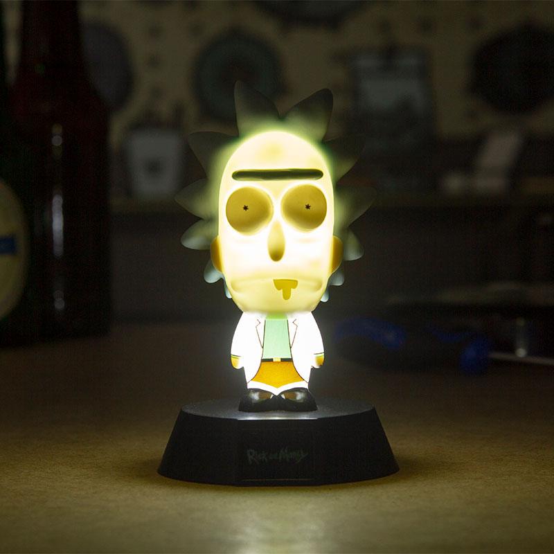 Rick & Morty 3D Icon Lampe Rick 10 cm - Smalltinytoystore