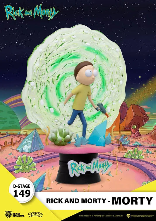 Rick & Morty D-Stage PVC Diorama Morty 14 cm - Smalltinytoystore