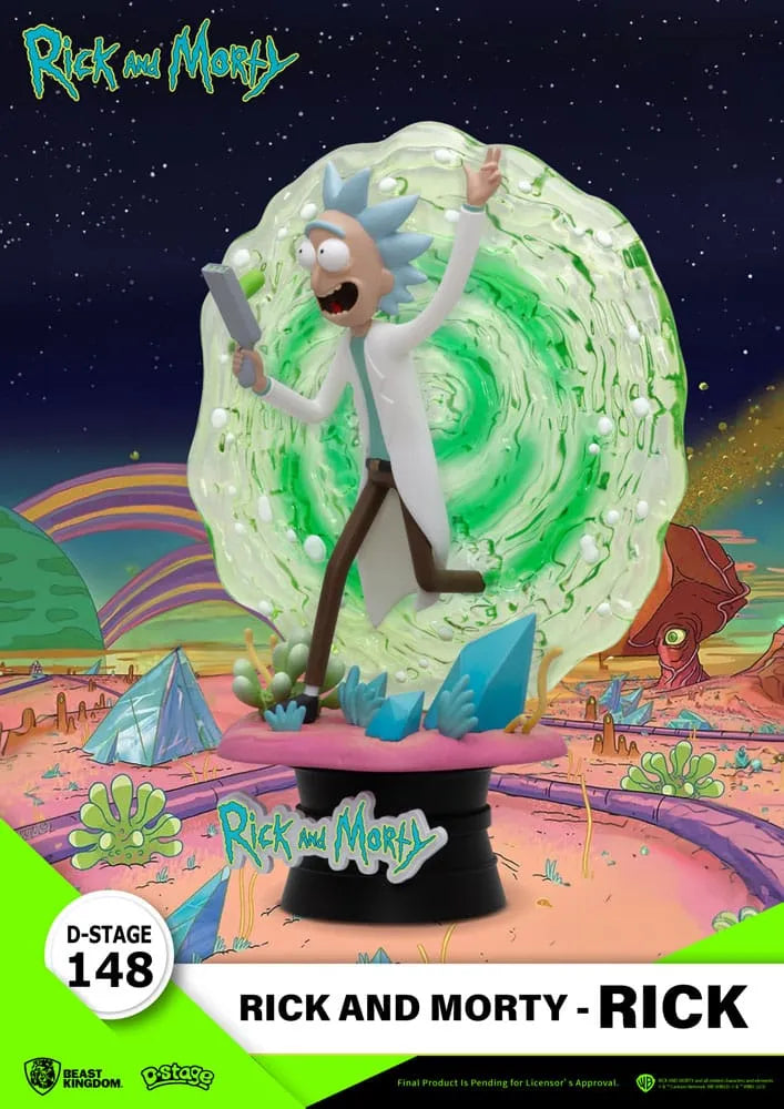 Rick & Morty D-Stage PVC Diorama Rick 14 cm - Smalltinytoystore