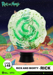 Rick & Morty D-Stage PVC Diorama Rick 14 cm - Smalltinytoystore