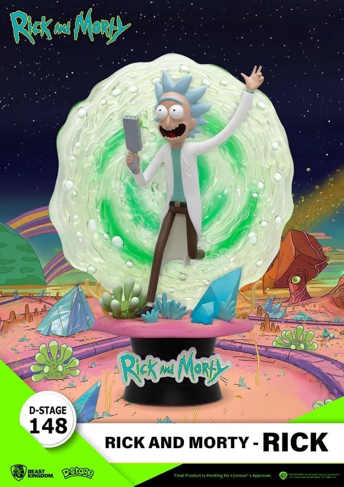 Rick & Morty D-Stage PVC Diorama Rick 14 cm - Smalltinytoystore