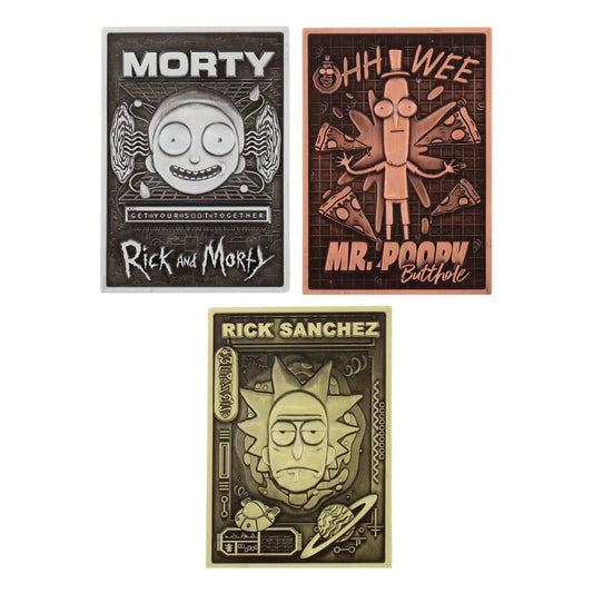 Rick & Morty Digiplates Smartphone-Ständer Generation 1 Starter Pack - Smalltinytoystore