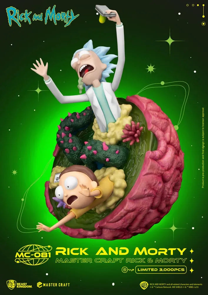 Rick and Morty Master Craft Statue Rick and Morty 42 cm - Smalltinytoystore