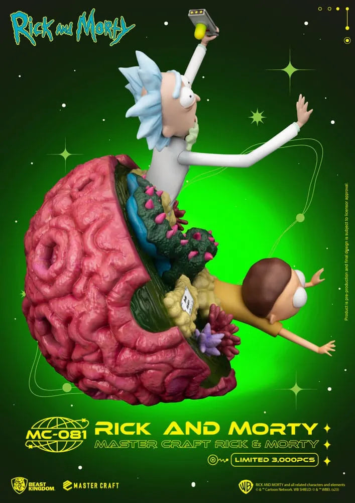 Rick and Morty Master Craft Statue Rick and Morty 42 cm - Smalltinytoystore