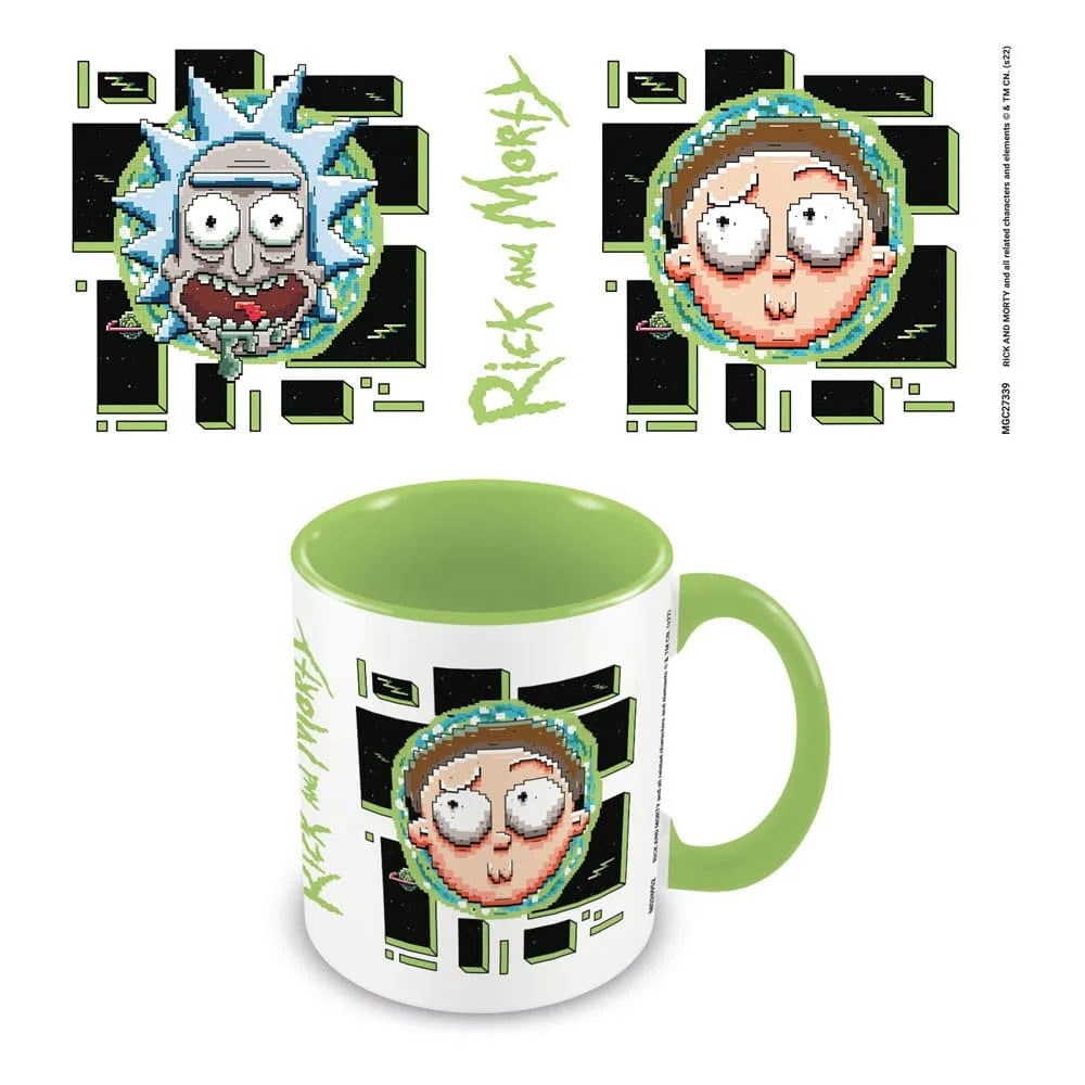 Rick and Morty Tasse Pixel Breakout - Smalltinytoystore