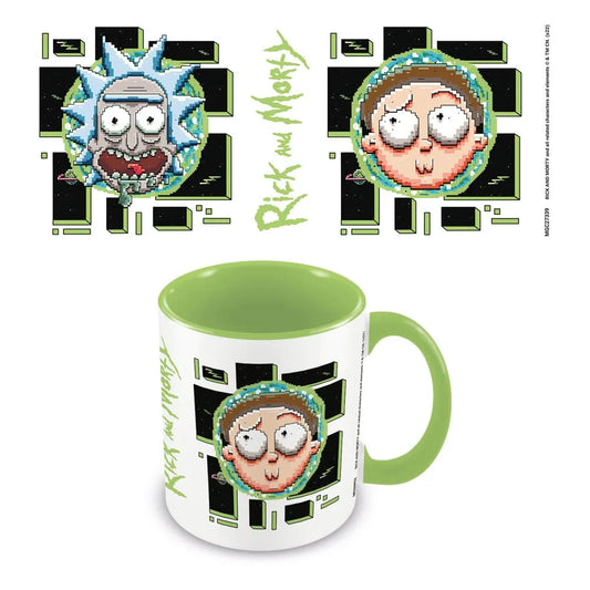 Rick and Morty Tasse Pixel Breakout - Smalltinytoystore