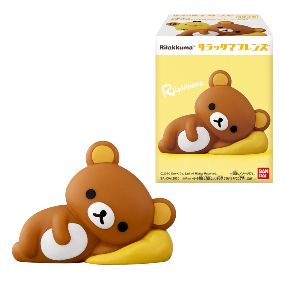 Rilakkuma Friends Mini-Figuren 6 cm Display (12) - Smalltinytoystore