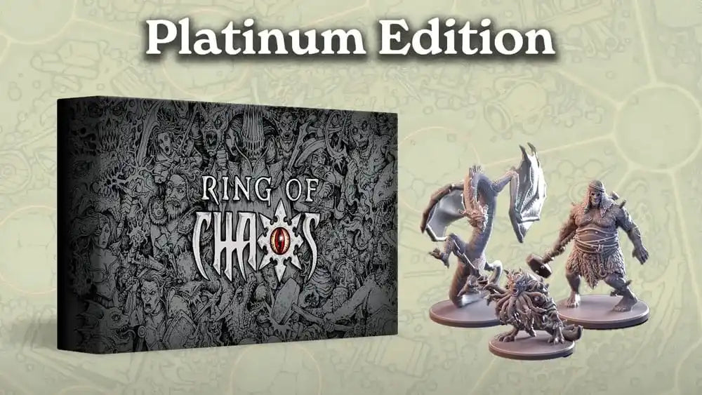 Ring of Chaos Table Top Role Playing Game Brettspiel Platinum Edition *Englische Version* - Smalltinytoystore
