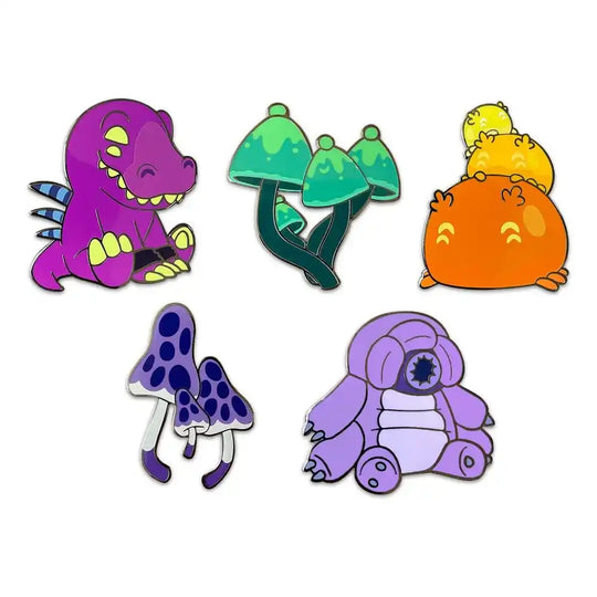 Risk of Rain 2 Ansteck-Pins Set 5 cm (6) - Smalltinytoystore