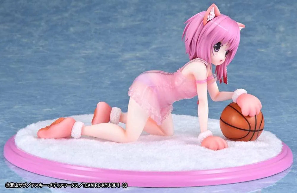 Ro-Kyu-Bu: Fast Break! PVC Statue 1/7 Tomoka Minato Kemomimi Lingerie Ver. 18 cm - Smalltinytoystore