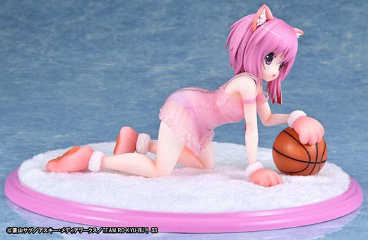 Ro-Kyu-Bu: Fast Break! PVC Statue 1/7 Tomoka Minato Kemomimi Lingerie Ver. 18 cm - Smalltinytoystore