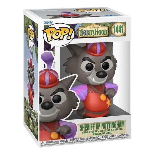 Robin Hood POP! Disney Vinyl Figur Sheriff of Nottingham 9 cm - Smalltinytoystore