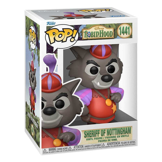Robin Hood POP! Disney Vinyl Figur Sheriff of Nottingham 9 cm - Smalltinytoystore