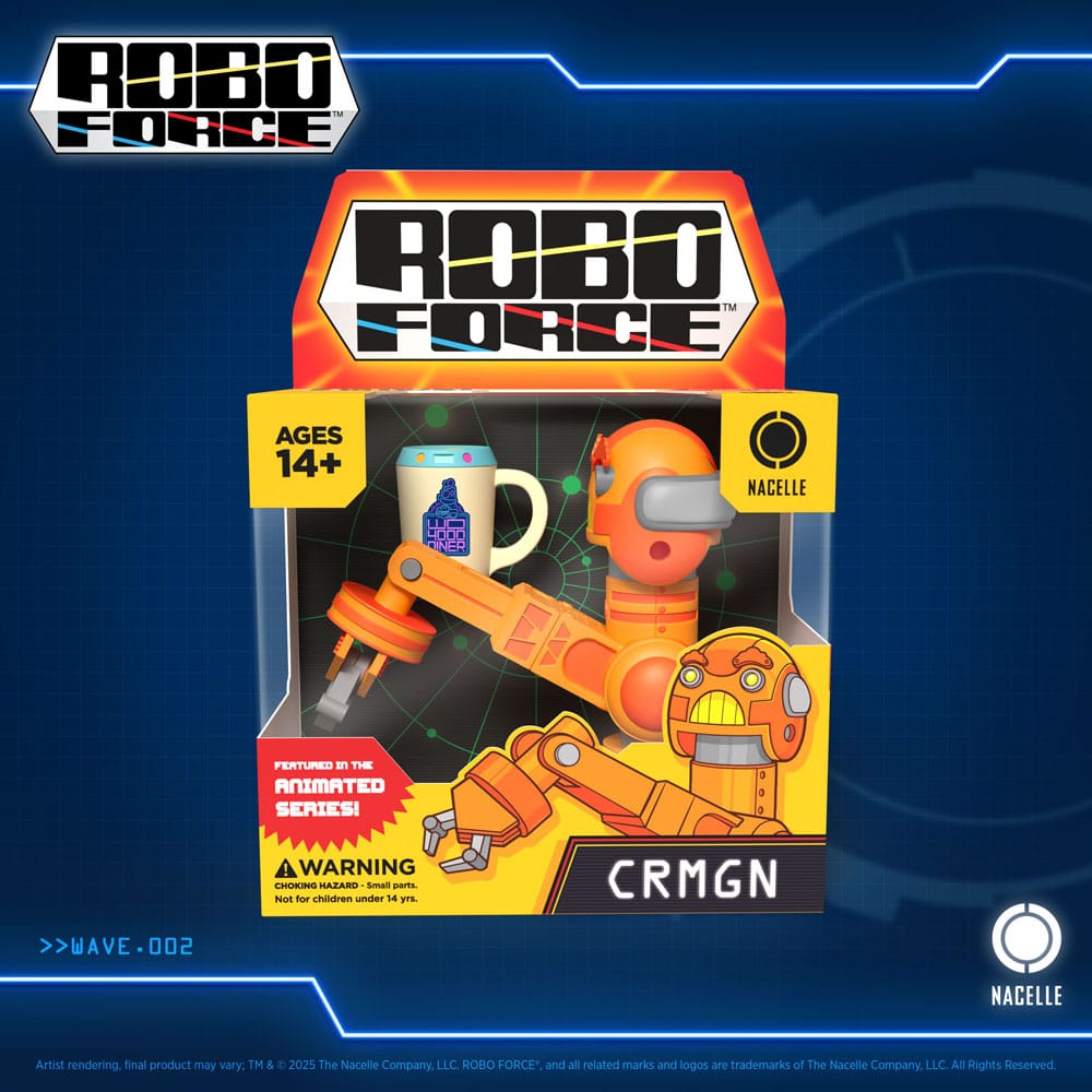 Robo Force Actionfigur Wave 2 CRMGN 10 cm - Smalltinytoystore