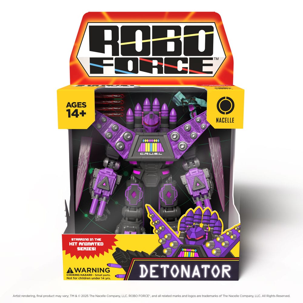 Robo Force Actionfigur Wave 2 Detonator 24 cm - Smalltinytoystore