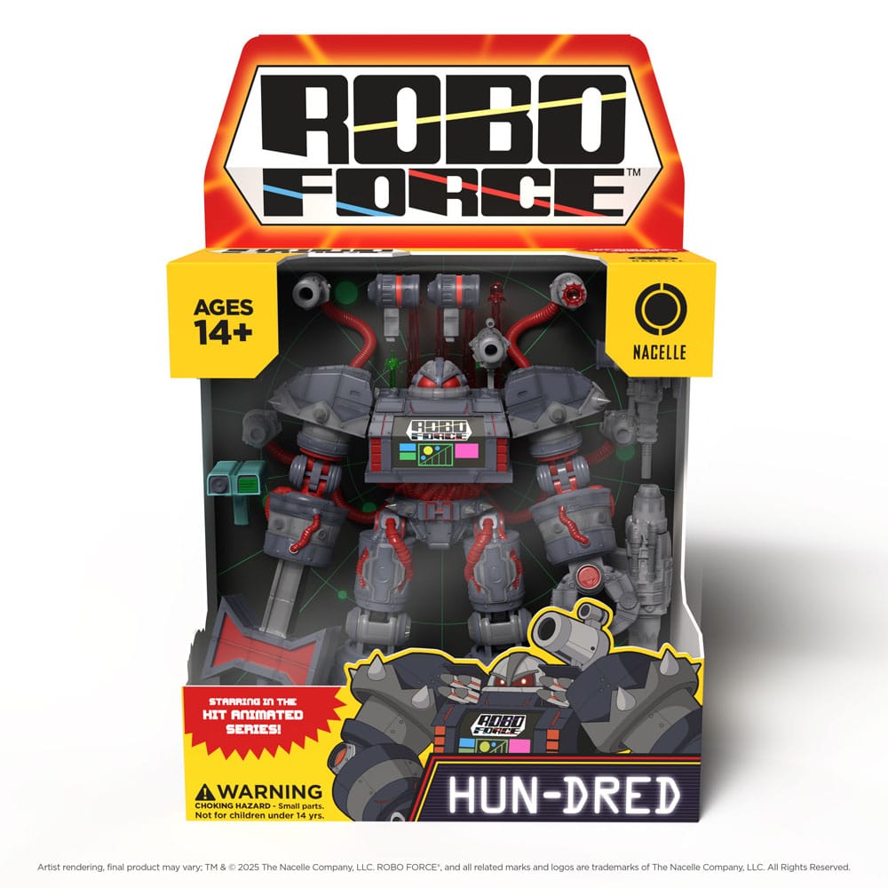 Robo Force Actionfigur Wave 2 Hun-Dred 23 cm - Smalltinytoystore