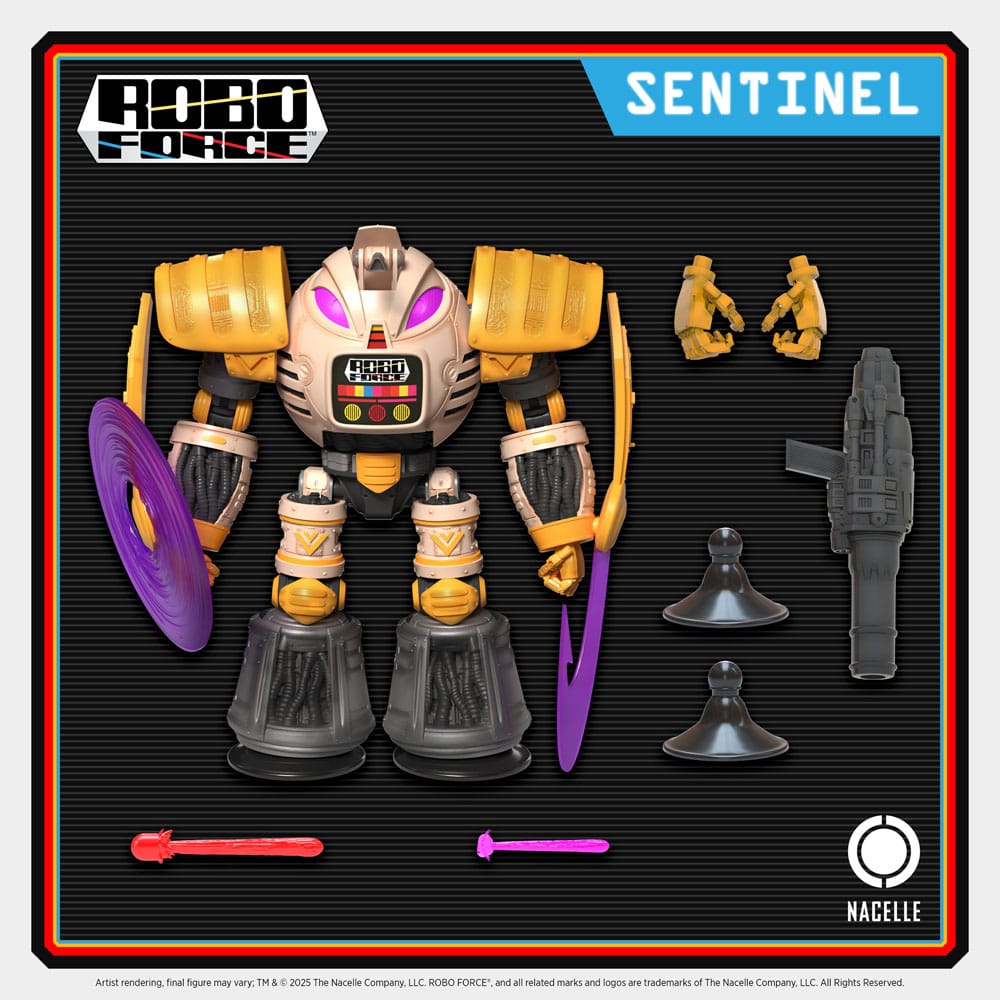 Robo Force Actionfigur Wave 2 Sentinel 18 cm - Smalltinytoystore