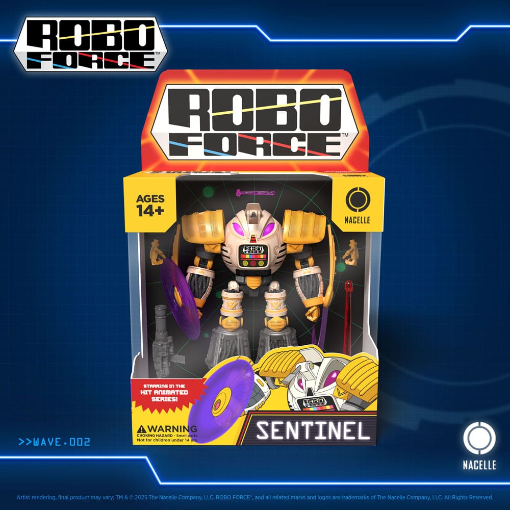Robo Force Actionfigur Wave 2 Sentinel 18 cm - Smalltinytoystore