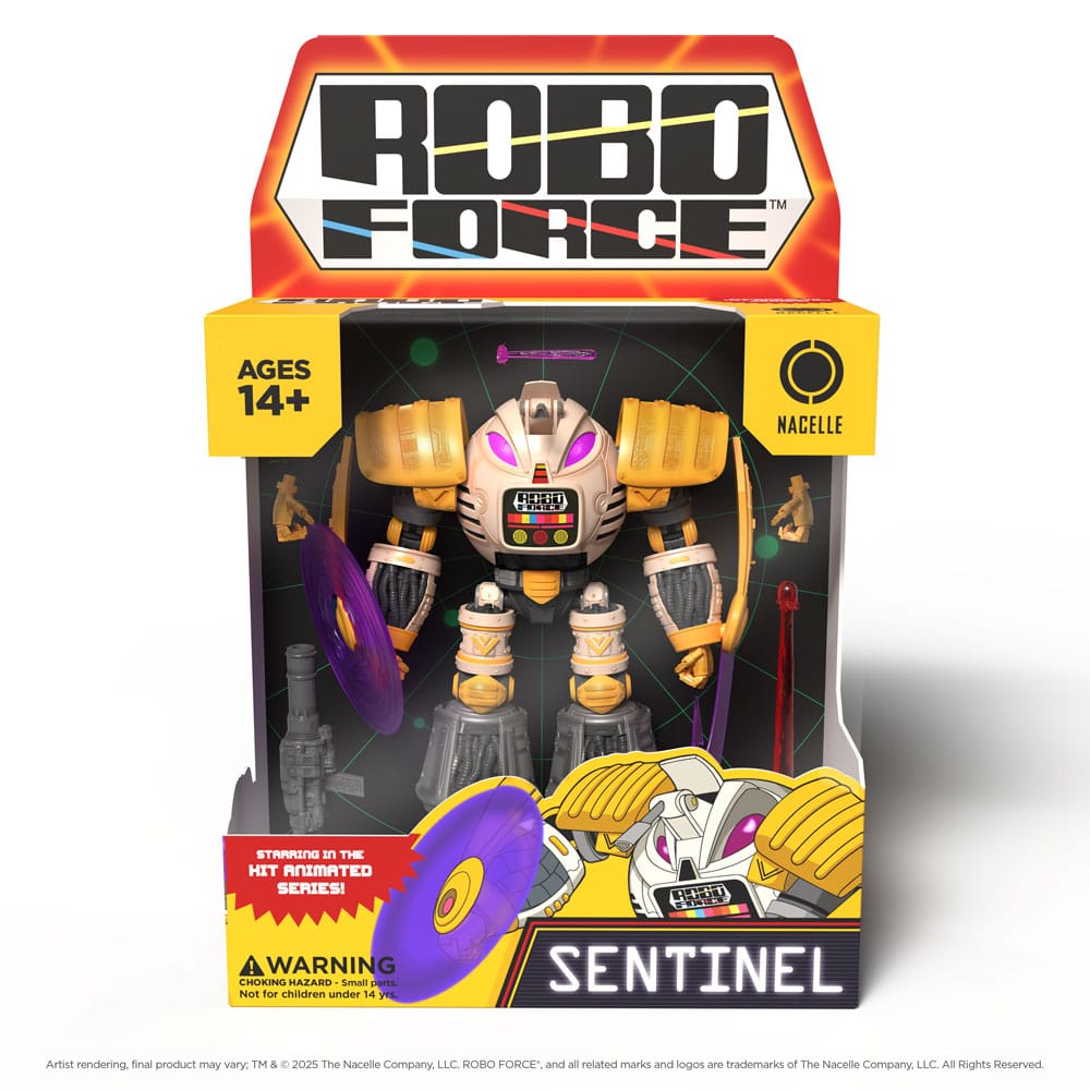 Robo Force Actionfigur Wave 2 Sentinel 18 cm - Smalltinytoystore