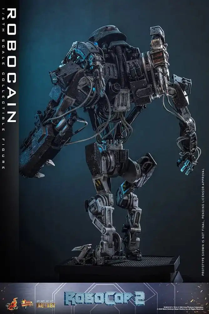 RoboCop 2 Movie Masterpiece Diecast Actionfigur 1/6 RoboCain 40 cm - Smalltinytoystore