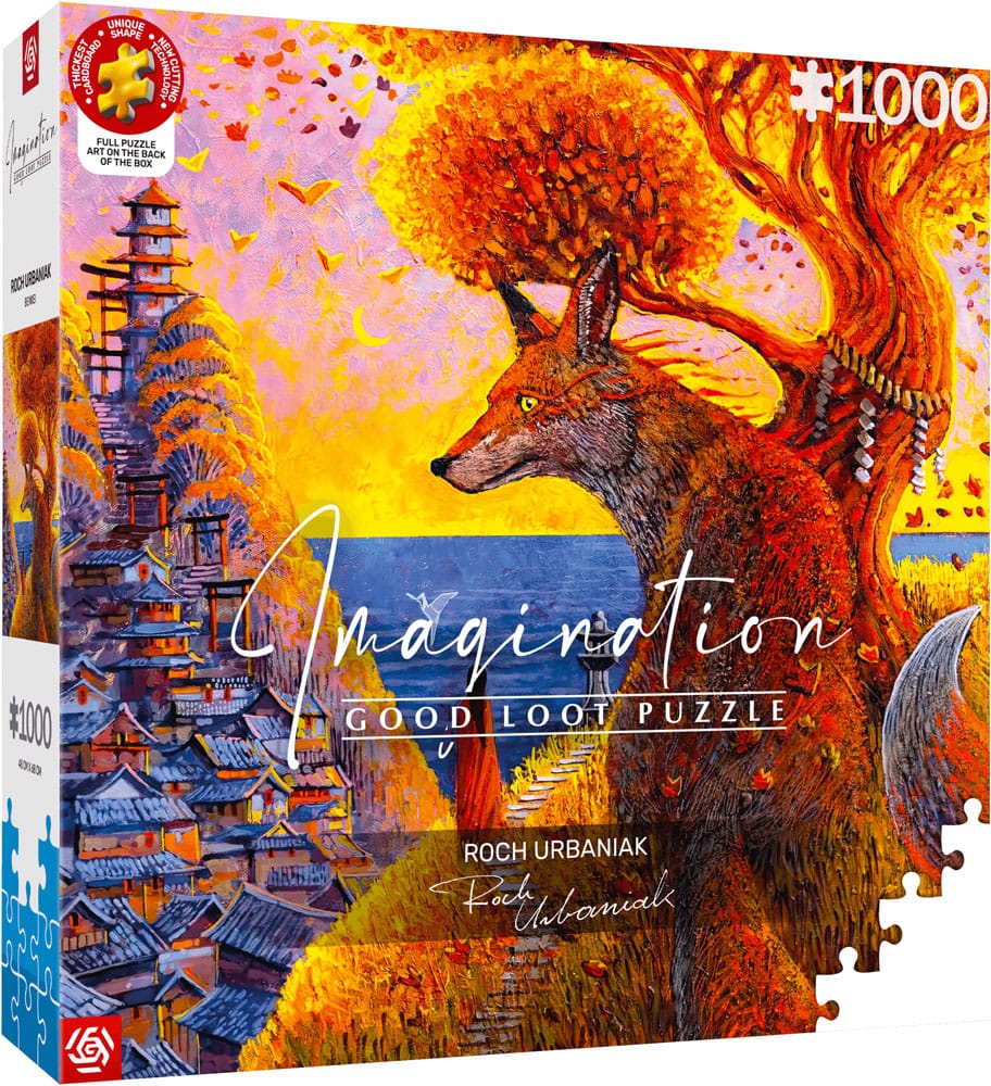 Roch Urbaniak Puzzle Benkei (1000 Teile) - Smalltinytoystore