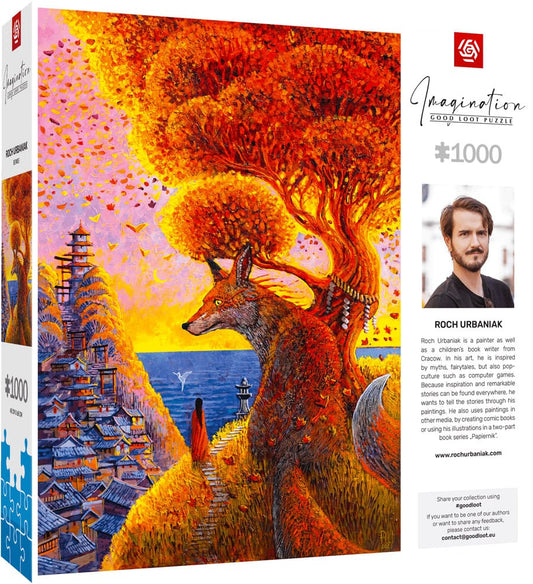 Roch Urbaniak Puzzle Benkei (1000 Teile) - Smalltinytoystore