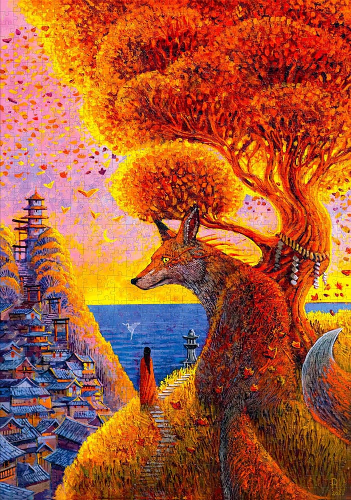 Roch Urbaniak Puzzle Benkei (1000 Teile) - Smalltinytoystore