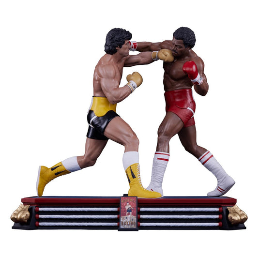 Rocky III - Das Auge des Tigers Diorama 1/4 Rocky Balboa & Apollo Creed 48 cm - Smalltinytoystore