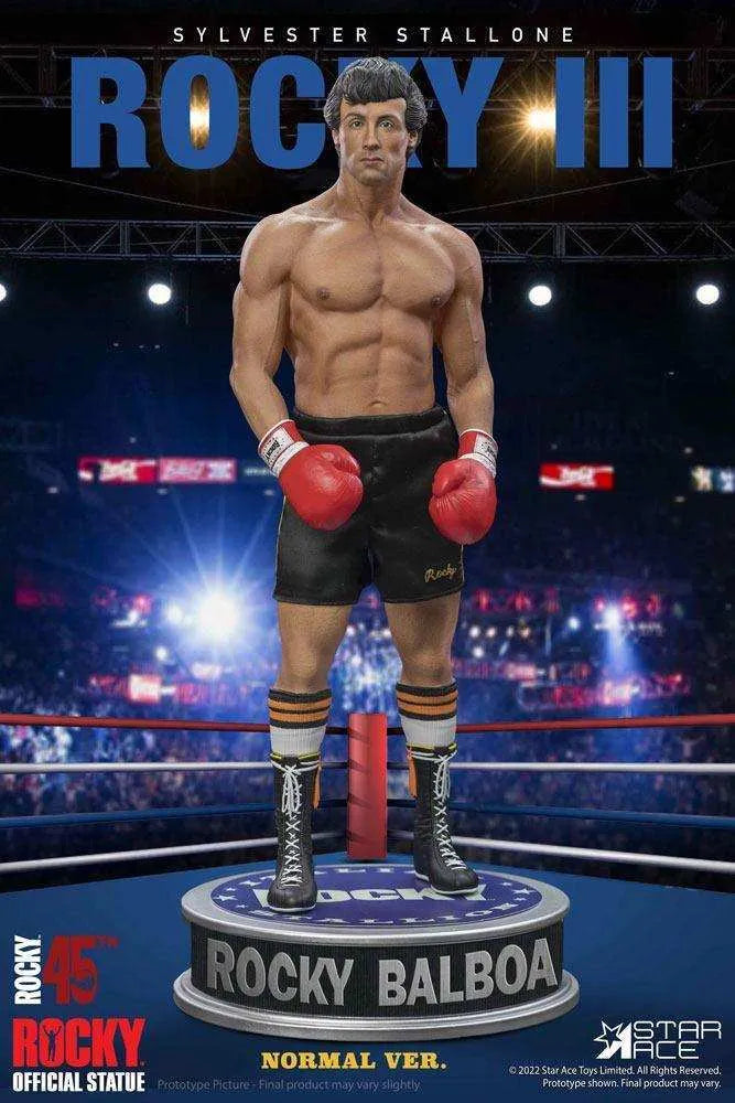 Rocky III Statue 1/4 Rocky Balboa 46 cm - Smalltinytoystore