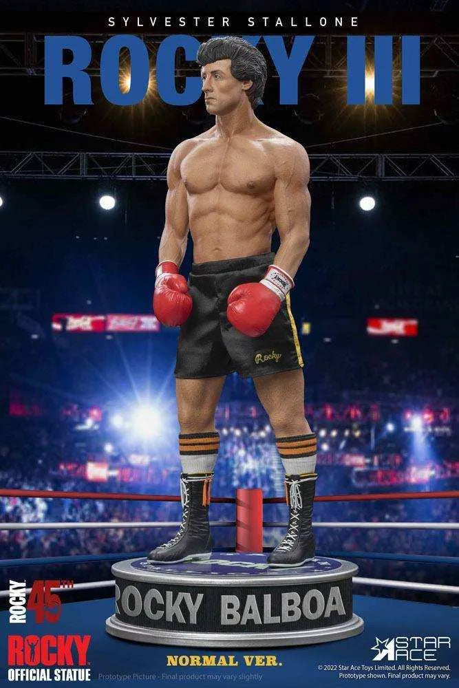 Rocky III Statue 1/4 Rocky Balboa 46 cm - Smalltinytoystore