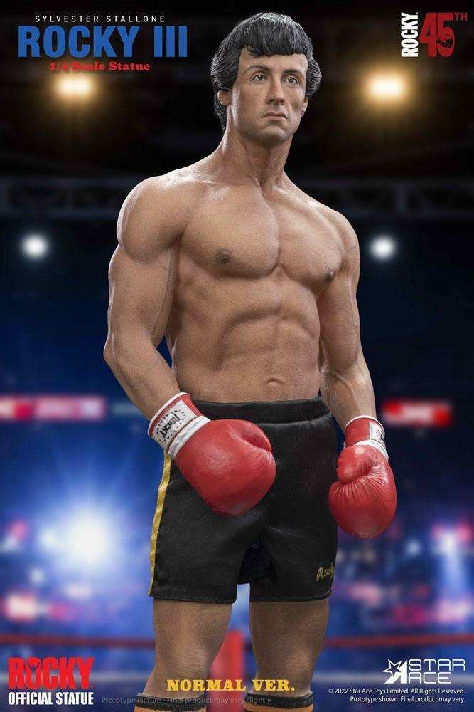 Rocky III Statue 1/4 Rocky Balboa 46 cm - Smalltinytoystore