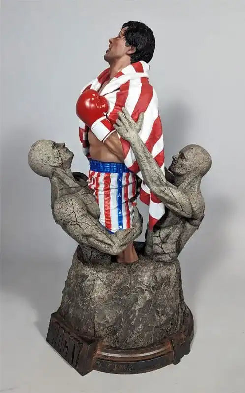Rocky IV Statue 1/4 Rocky Balboa 48 cm - Smalltinytoystore