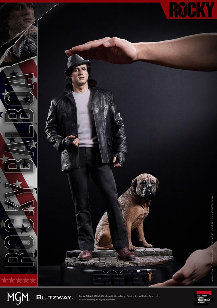 Rocky Superb Scale Statue 1/4 Rocky 1976 54 cm - Smalltinytoystore