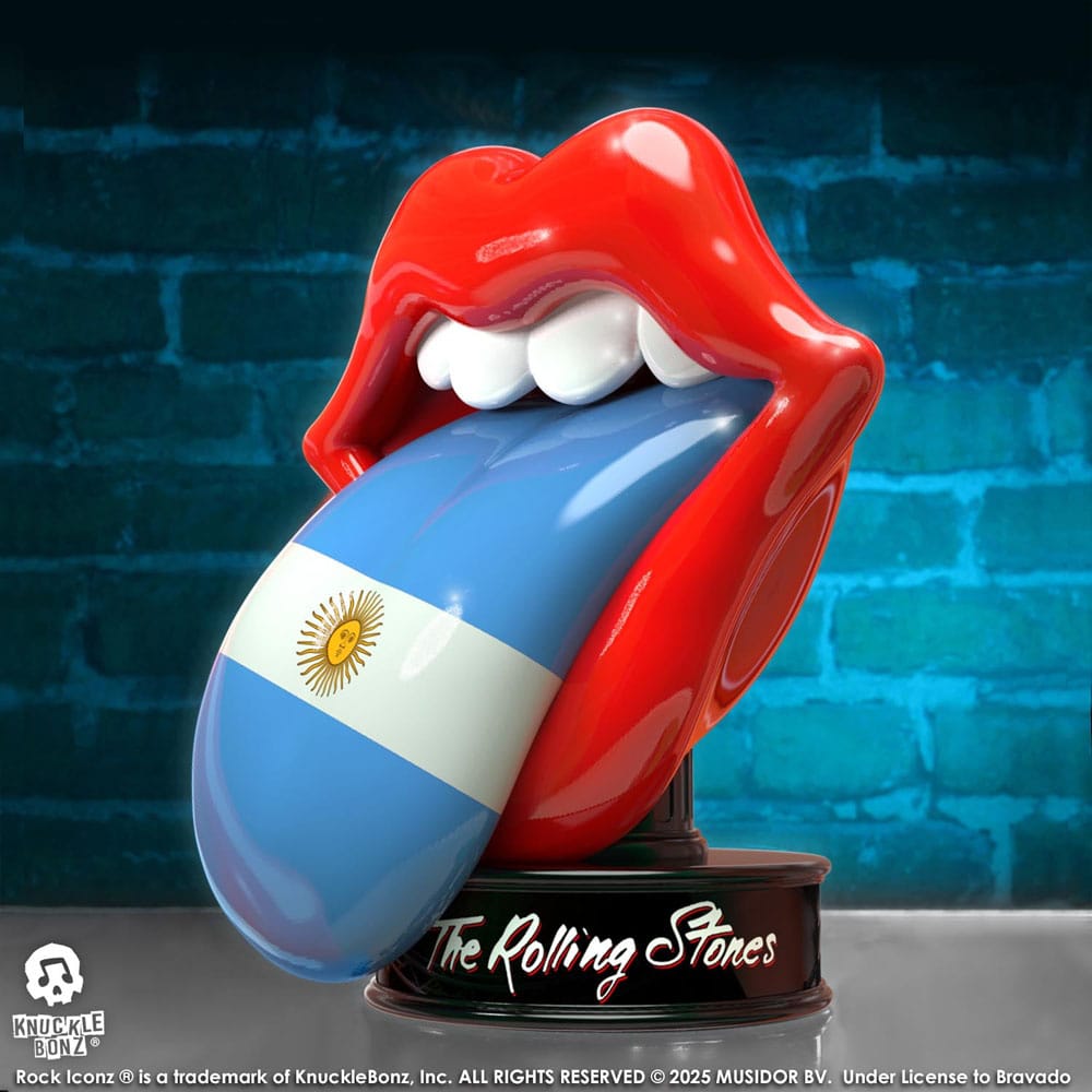Rolling Stones 3D Vinyl Statue Licks (Argentina Version) 22 cm - Smalltinytoystore