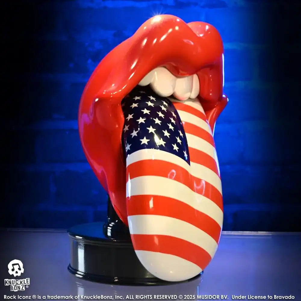 Rolling Stones 3D Vinyl Statue Licks (US Version) 22 cm - Smalltinytoystore