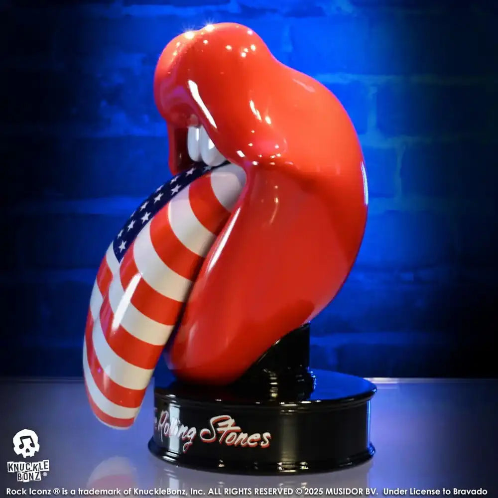 Rolling Stones 3D Vinyl Statue Licks (US Version) 22 cm - Smalltinytoystore