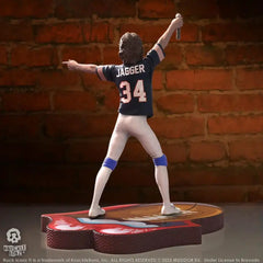 Rolling Stones Rock Iconz Statue Mick Jagger US Tour 1981 (Black Jersey) 22 cm - Smalltinytoystore