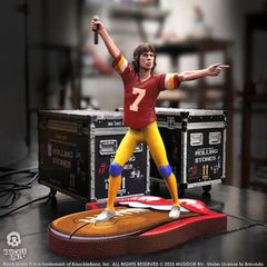 Rolling Stones Rock Iconz Statue Mick Jagger US Tour 1981 (Burgundy Jersey) 22 cm - Smalltinytoystore