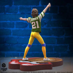 Rolling Stones Rock Iconz Statue Mick Jagger US Tour 1981 (Green Jersey) 22 cm - Smalltinytoystore