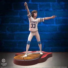 Rolling Stones Rock Iconz Statue Mick Jagger US Tour 1981 (White Jersey) 22 cm - Smalltinytoystore
