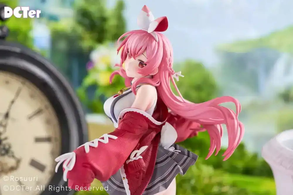 Rosuuri Original Character PVC Statue 1/7 White Rabbit Rosu Casual Clothes Ver. 25 cm