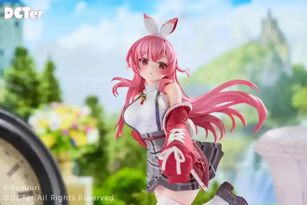 Rosuuri Original Character PVC Statue 1/7 White Rabbit Rosu Casual Clothes Ver. 25 cm