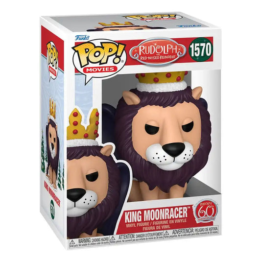 Rudolph mit der roten Nase POP! Movies Vinyl Figur King Moonracer 9 cm - Smalltinytoystore