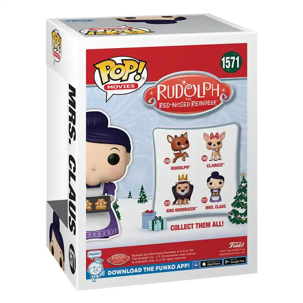 Rudolph mit der roten Nase POP! Movies Vinyl Figur Mrs. Claus 9 cm - Smalltinytoystore