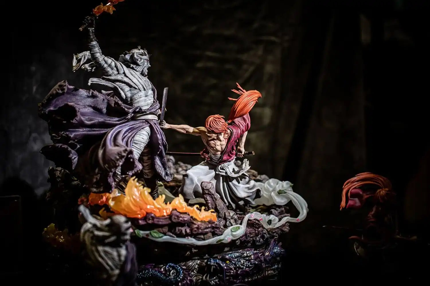 Rurouni Kenshin Elite Exclusive Statue 1/6 Kenshin vs. Shishio 25th Anniversary Edition 60 cm - Smalltinytoystore